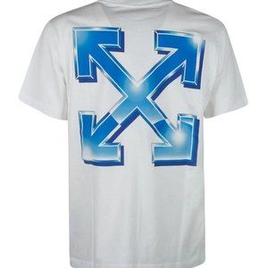 Off-White Blue Metal Arrow T-Shirt in White Men's Size XL - New with tags
